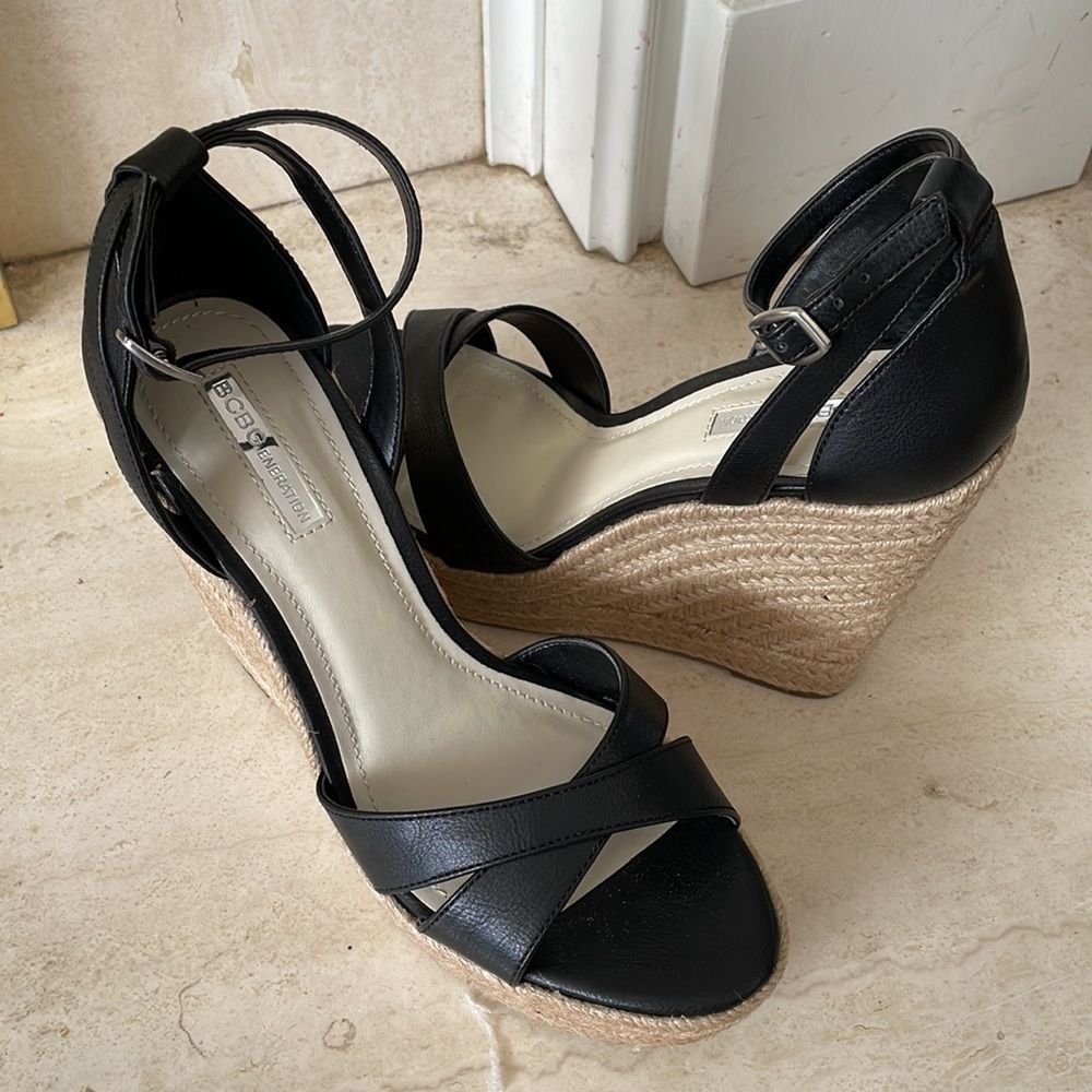 BCBG BCBGeneration Holly Espadrille Wedge Sandals - Picture 5 of 6